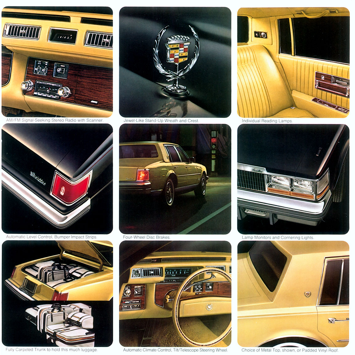 1977 Cadillac Seville Brochure Page 10